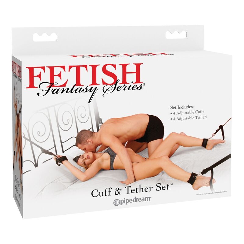 Fetish Fantasy - Cuff And Tether Set