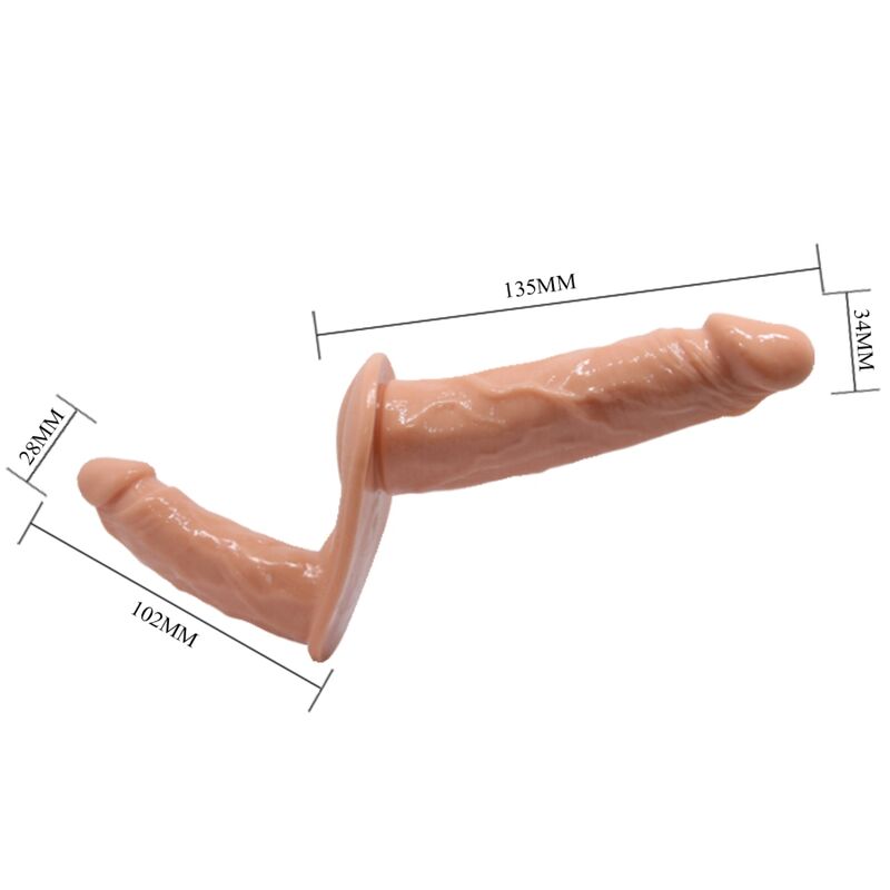 BAILE - ULTRA PASSIONERADE DUBBELDILDOS MED SELE