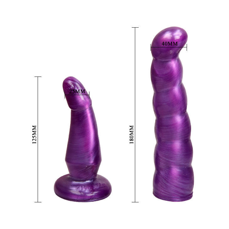 BAILE - LILAC KVINNLIG ANAL OCH VAGINAL SELE GPOINT 17 CM
