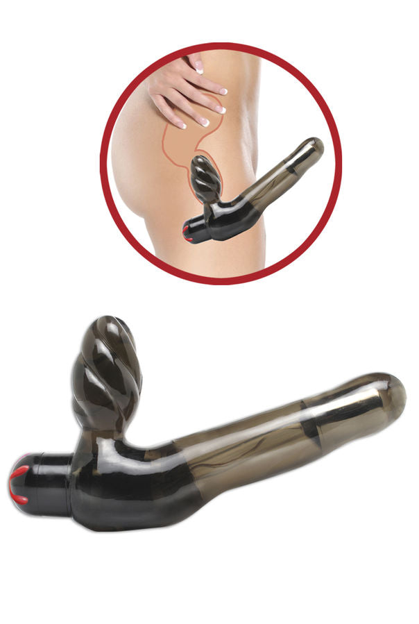 FETISCH FANTASY-SERIE - VIBRerande STRAPLESS STRAP-ON