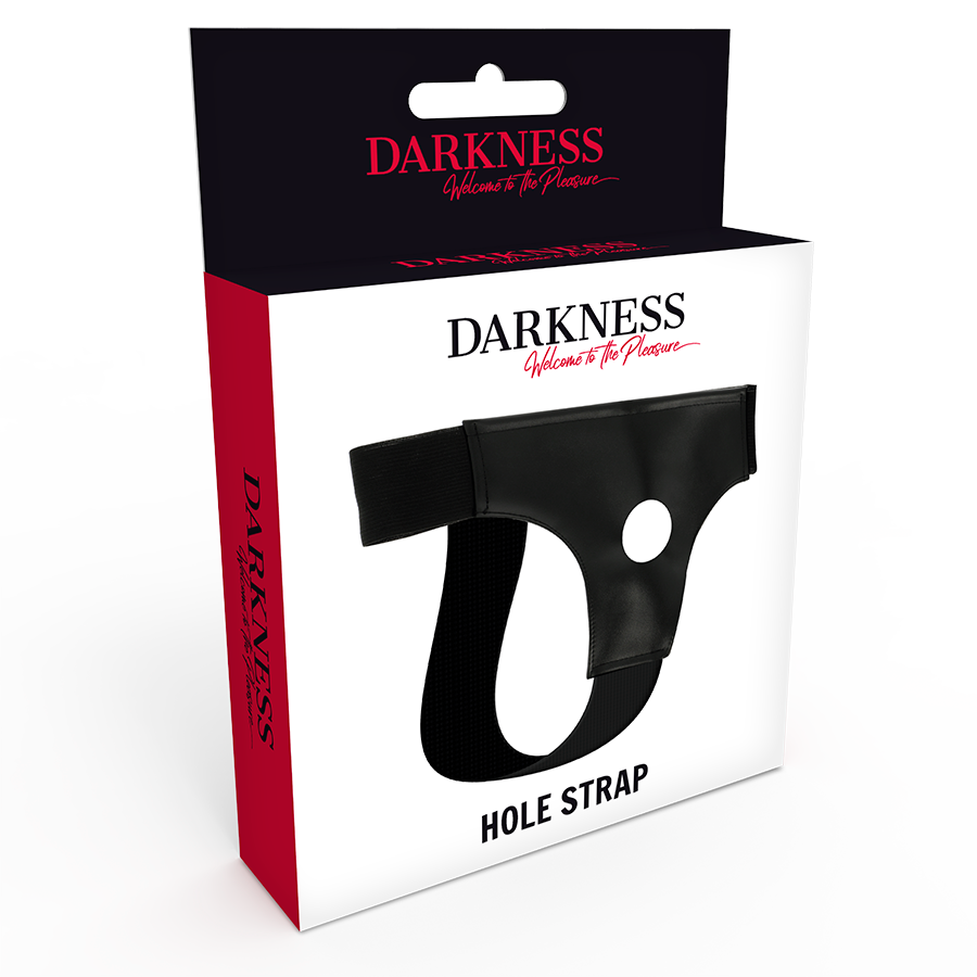 Darkness - Harness With Hole One Size