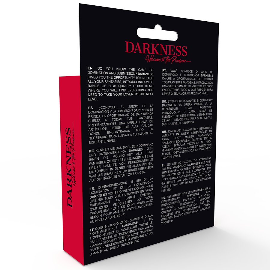 Darkness - Harness With Hole One Size