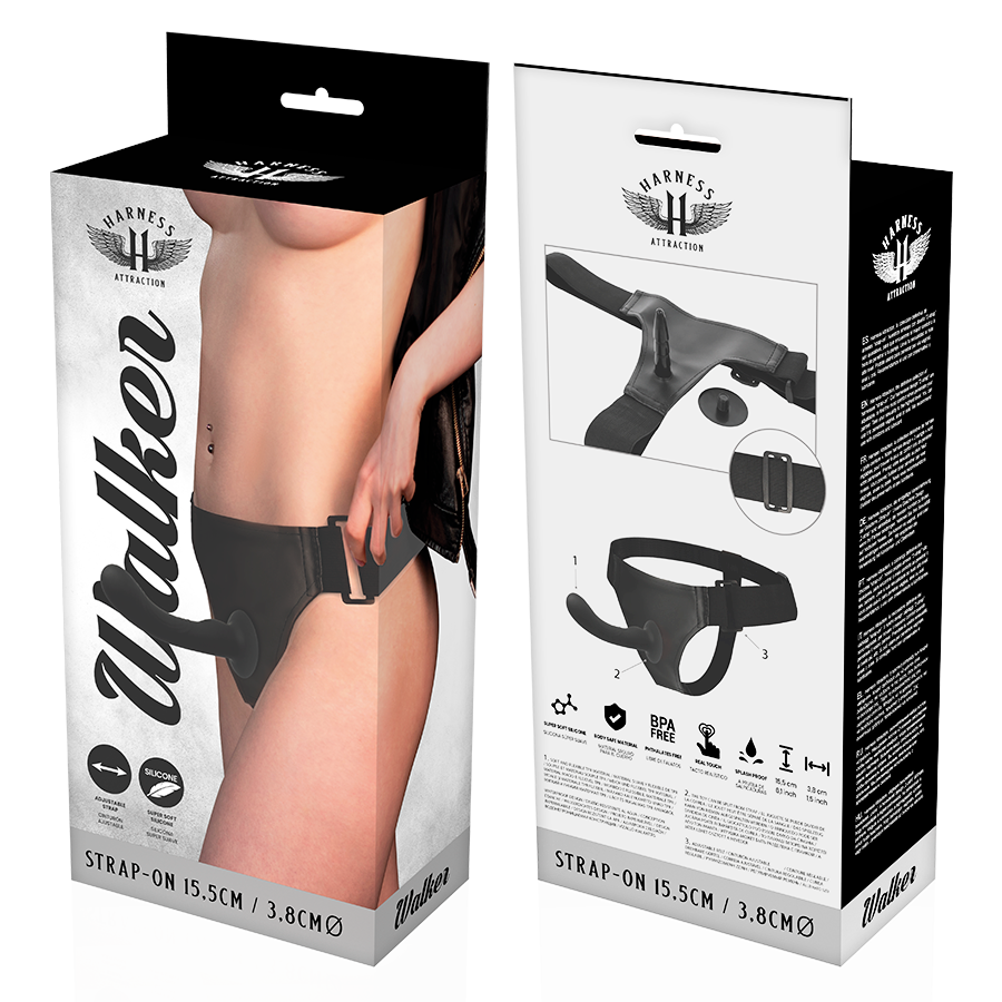 SELE ATTRACTION - RNES SILICON WALKER G-SPOT 15,5 CM -O- 3,8 CM